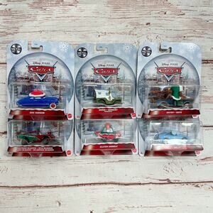 DISNEY PIXAR CARS Special Edition Christmas Holiday Diecast Metal Cars